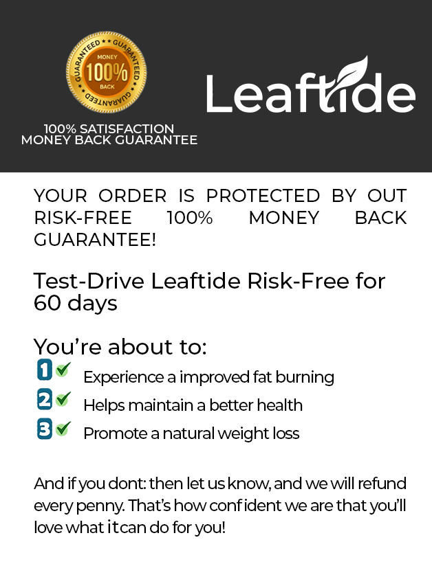 LeafTide 60-day satisfaction guarantee
